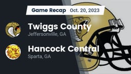 Recap: Twiggs County  vs. Hancock Central  2023