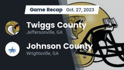 Recap: Twiggs County  vs. Johnson County  2023