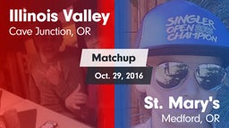 Matchup: Illinois Valley vs. St. Mary's  2016