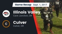 Recap: Illinois Valley  vs. Culver  2017