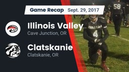 Recap: Illinois Valley  vs. Clatskanie  2017