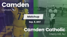 Matchup: Camden vs. Camden Catholic  2017