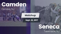 Matchup: Camden vs. Seneca  2017