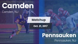 Matchup: Camden vs. Pennsauken  2017