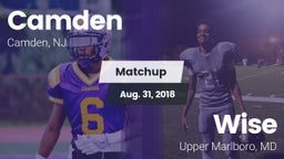 Matchup: Camden vs. Wise  2018