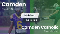 Matchup: Camden vs. Camden Catholic  2018