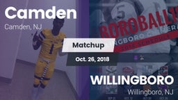 Matchup: Camden vs. WILLINGBORO  2018