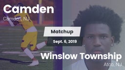 Matchup: Camden vs. Winslow Township  2019