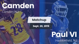 Matchup: Camden vs. Paul VI  2019