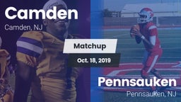 Matchup: Camden vs. Pennsauken  2019