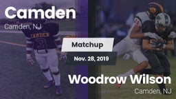 Matchup: Camden vs. Woodrow Wilson  2019