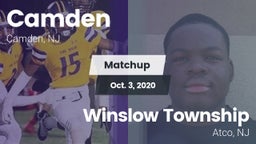 Matchup: Camden vs. Winslow Township  2020
