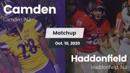 Matchup: Camden vs. Haddonfield  2020