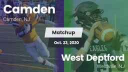 Matchup: Camden vs. West Deptford  2020