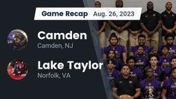 Recap: Camden  vs. Lake Taylor  2023