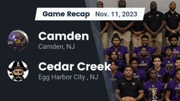 Recap: Camden  vs. Cedar Creek  2023