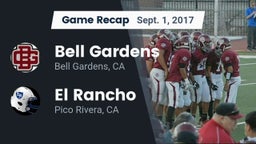 Recap: Bell Gardens  vs. El Rancho  2017