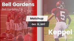 Matchup: Bell Gardens vs. Keppel  2017