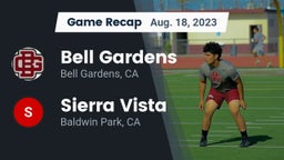 Recap: Bell Gardens  vs. Sierra Vista  2023