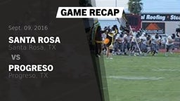 Recap: Santa Rosa  vs. Progreso  2016