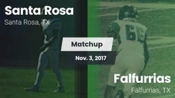 Matchup: Santa Rosa vs. Falfurrias  2017