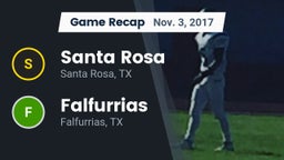 Recap: Santa Rosa  vs. Falfurrias  2017
