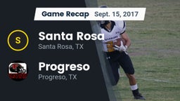 Recap: Santa Rosa  vs. Progreso  2017