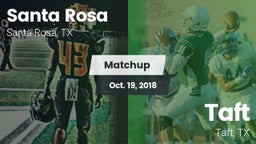 Matchup: Santa Rosa vs. Taft  2018