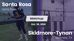 Matchup: Santa Rosa vs. Skidmore-Tynan  2020