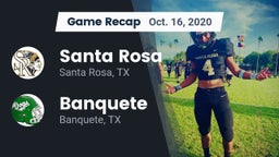 Recap: Santa Rosa  vs. Banquete  2020