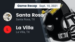 Recap: Santa Rosa  vs. La Villa  2021