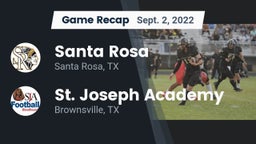 Recap: Santa Rosa  vs. St. Joseph Academy  2022