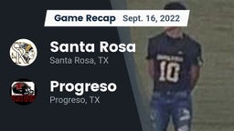 Recap: Santa Rosa  vs. Progreso  2022