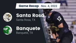 Recap: Santa Rosa  vs. Banquete  2022