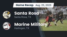 Recap: Santa Rosa  vs. Marine Military  2023