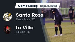 Recap: Santa Rosa  vs. La Villa  2023
