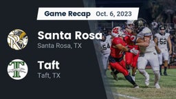 Recap: Santa Rosa  vs. Taft  2023