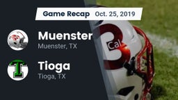 Recap: Muenster  vs. Tioga  2019