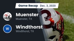 Recap: Muenster  vs. Windthorst  2020