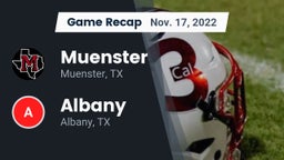 Recap: Muenster  vs. Albany  2022