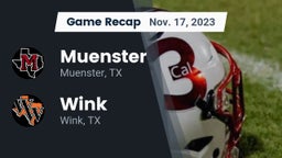 Recap: Muenster  vs. Wink  2023