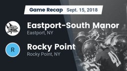 Recap: Eastport-South Manor  vs. Rocky Point  2018