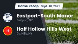 Recap: Eastport-South Manor  vs. Half Hollow Hills West  2021