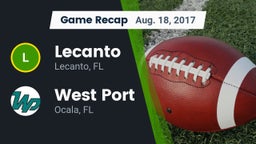 Recap: Lecanto  vs. West Port  2017