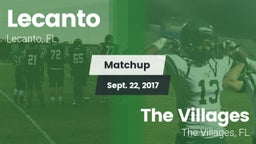 Matchup: Lecanto vs. The Villages  2017