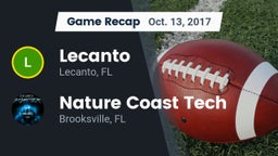 Recap: Lecanto  vs. Nature Coast Tech  2017