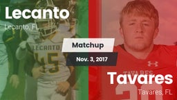 Matchup: Lecanto vs. Tavares  2017