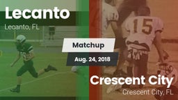 Matchup: Lecanto vs. Crescent City  2018