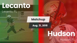 Matchup: Lecanto vs. Hudson  2018