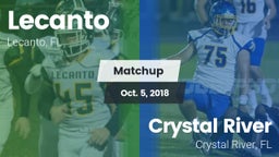 Matchup: Lecanto vs. Crystal River  2018